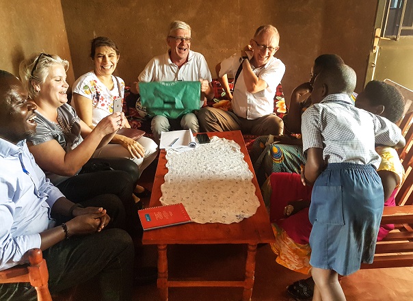 SOS Denmark Board of Directors Applaud SOS Children’s Villages Rwanda 