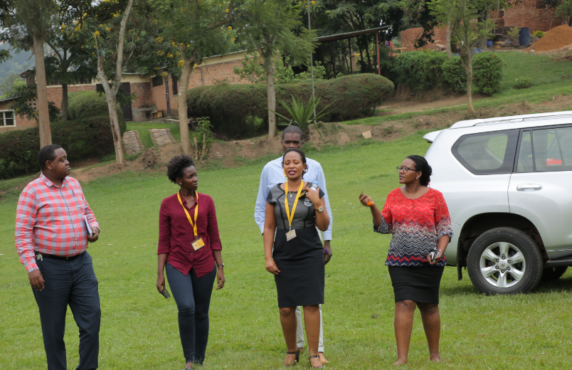 DHL COUNTRY MANAGER JULIE UMUTONI VISITS SOS CV RWANDA TO SUPPORT YOUTHCAN! INITIATIVES