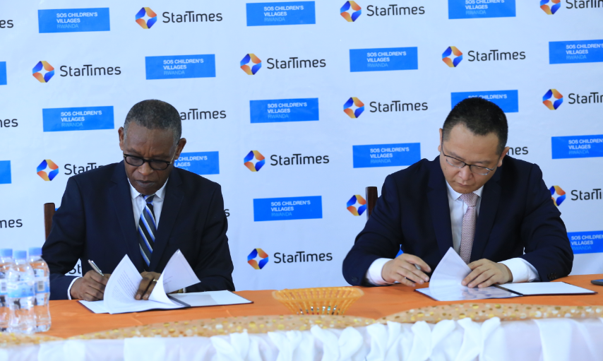 Startimes and SOS Children’s Villages Rwanda sign agreement to empower young people